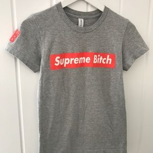 RARE!!!! Married To The Mob Supreme Bitch Tee